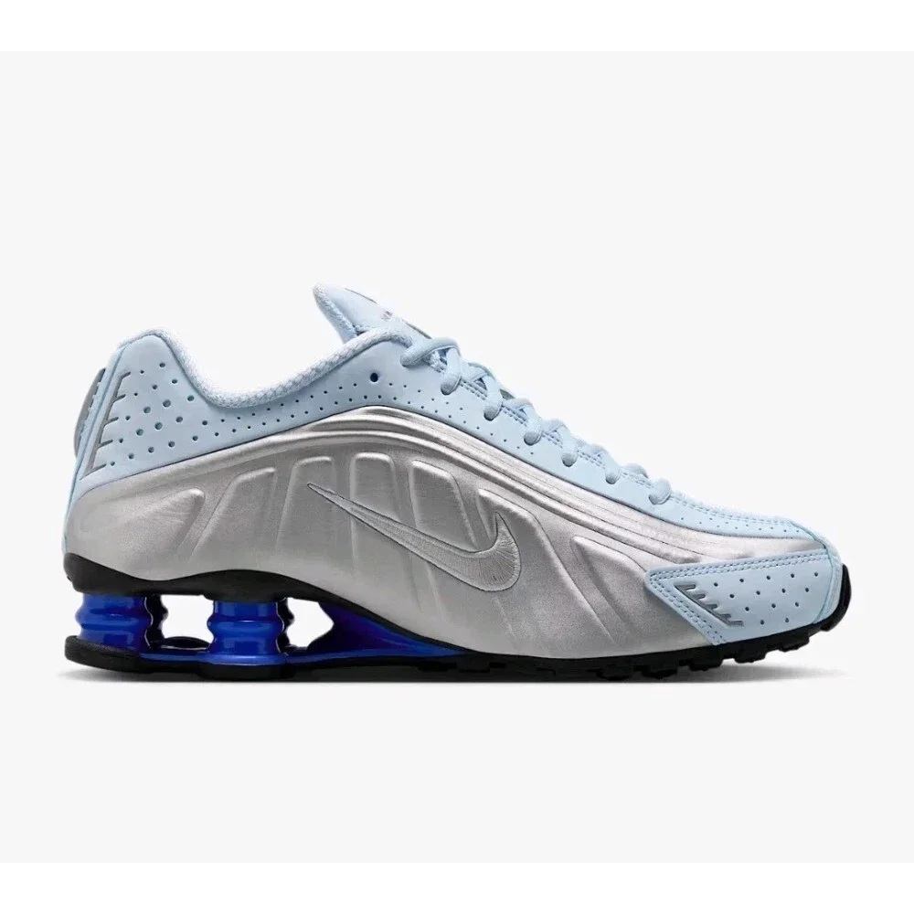 Nike Shox R4 AR3565-402 Sneakers Women's 6.5 Blue Athletic Running Shoes MEW1704